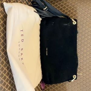 Ted baker leather/suede crossbody